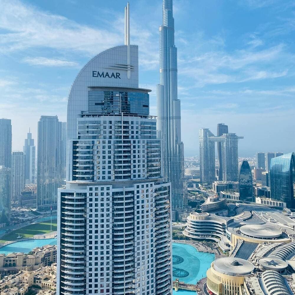 Luxury residence interior in an Emaar community