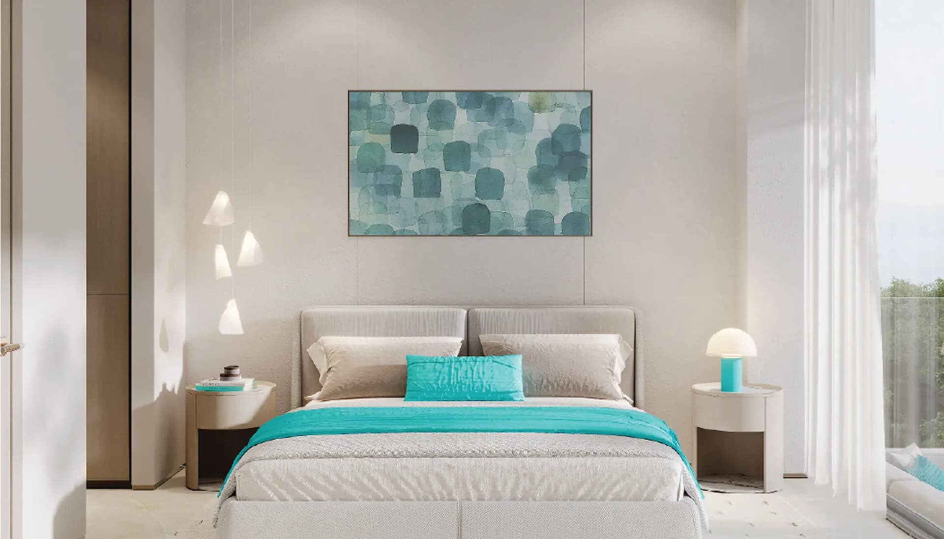 1 bedroom apartment interior at Reef Dubai Islands