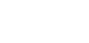 LANA on the park White Logo